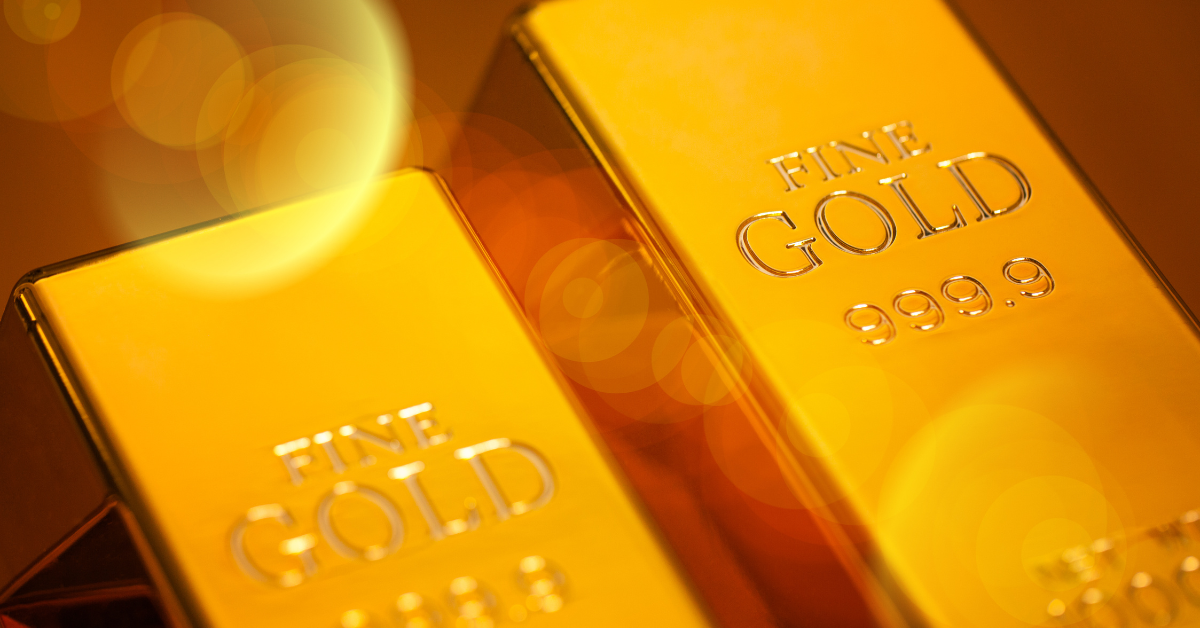 Gold bars header
