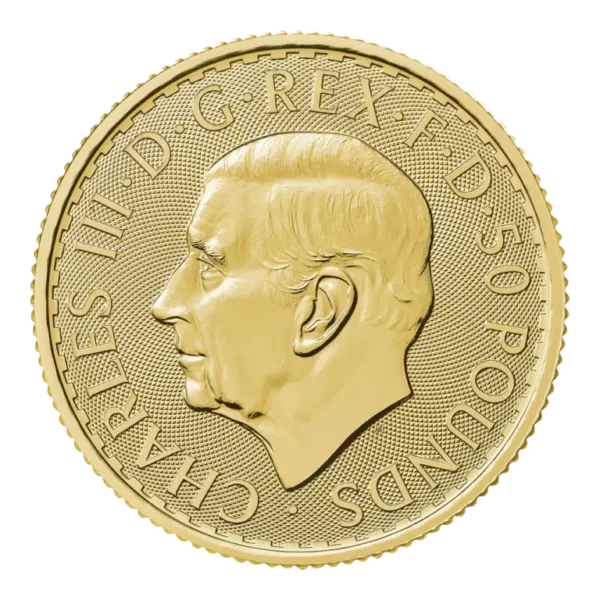 1/2oz Gold Britannia KCIII Coin 2025 - Image 2