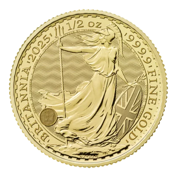 1/2oz Gold Britannia KCIII Coin 2025