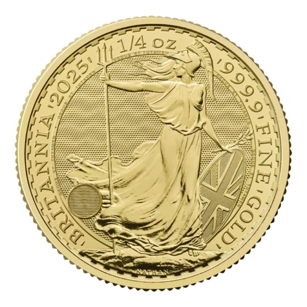 1/4oz Gold Britannia KCIII Coin 2025