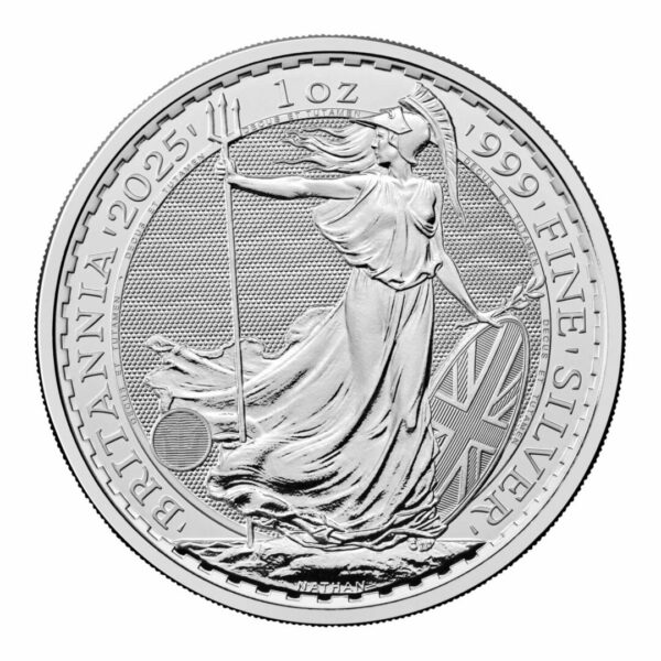 1oz Silver Britannia KCIII Coin 2025