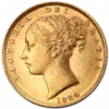 Sovereign Victoria Young Head (Shield Back) 1884 Gold Coin