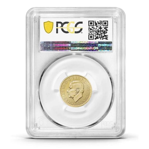 PCGS Certified 2026 Tudor Beast The Queen's Lion 1/4oz Gold Coin - Image 2
