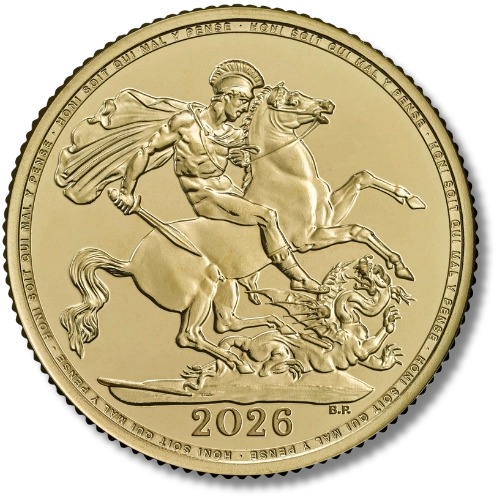 2026 Sovereign
The British Lion and American Eagle 2026 1oz Gold Bullion Coin