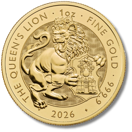     The British Lion and American Eagle 2026 1oz Gold Bullion Coin  
