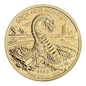 2026 Legendary Creatures Loch Ness Monster 1oz Gold Coin