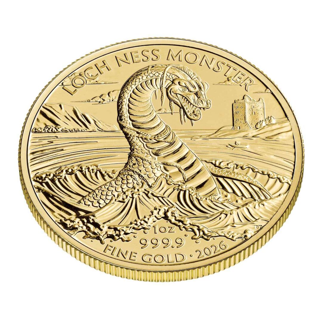 2026 Legendary Creatures Loch Ness Monster 1oz Gold Coin - Image 2