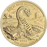 2026 Legendary Creatures Loch Ness Monster 1oz Gold Coin