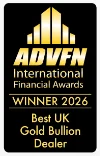ADVFN Best UK Gold Bullion Dealer 2026