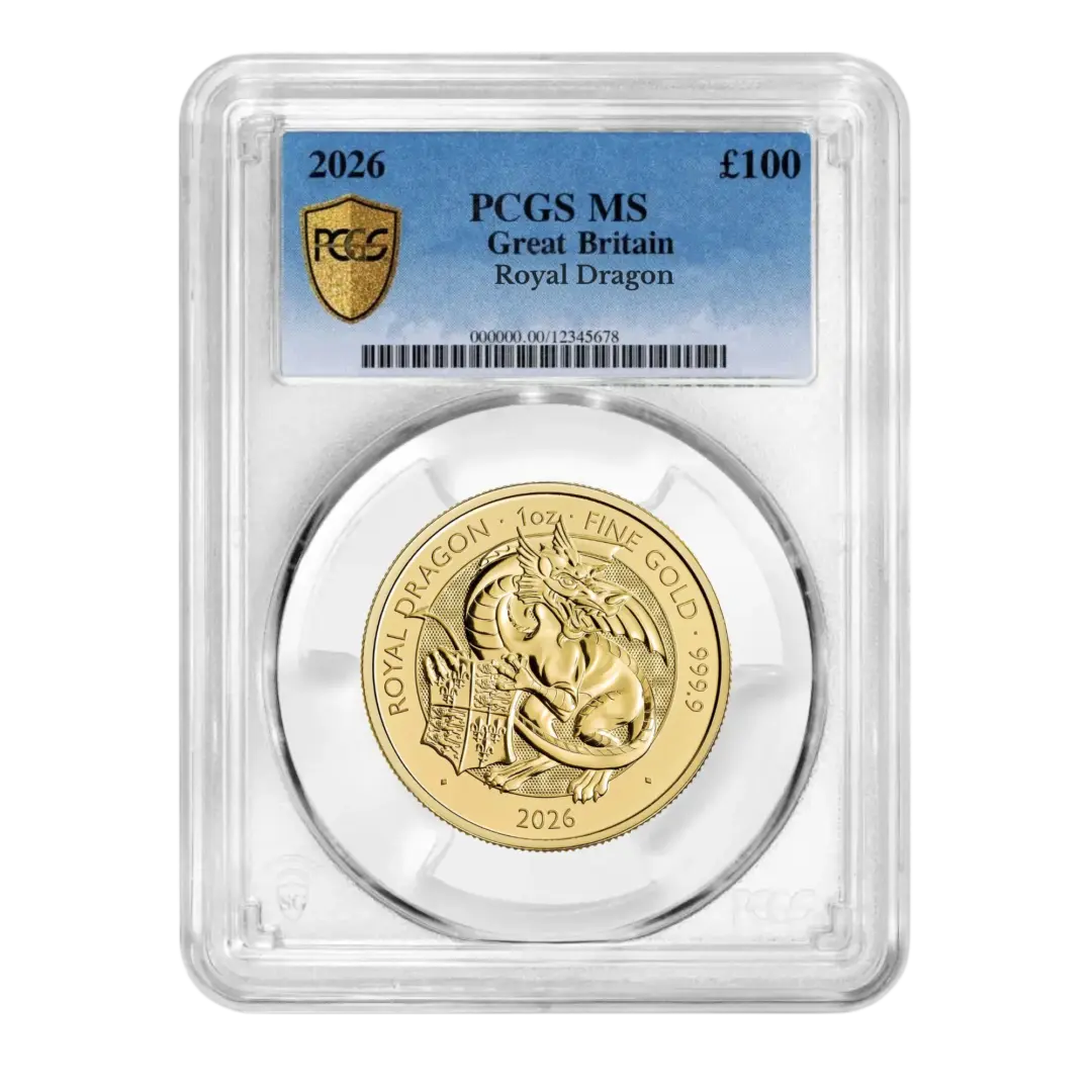 PCGS Certified 2026 The Royal Dragon 1oz Gold Coin