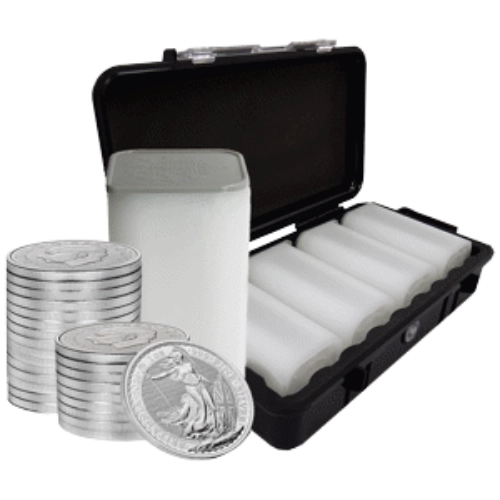 100 Silver Britannia Monster Box