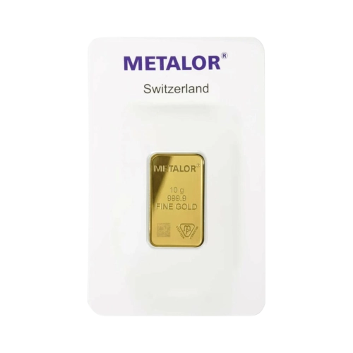10g Metalor Gold Bar