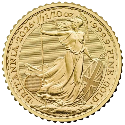 1/10 Ounce Gold Britannia