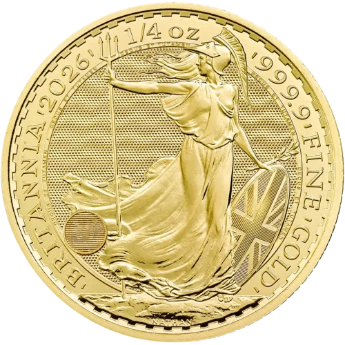 1/4 Ounce Gold Britannia
