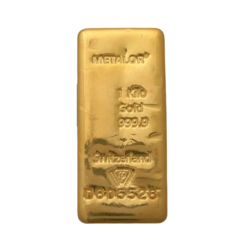 1kg Metalor Gold Bar