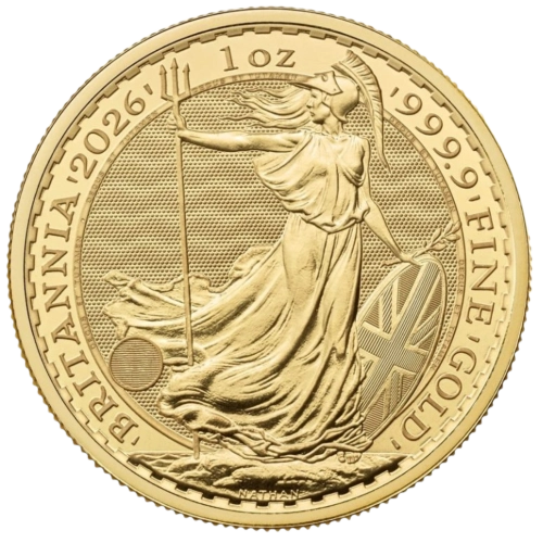 1 Ounce Gold Britannia