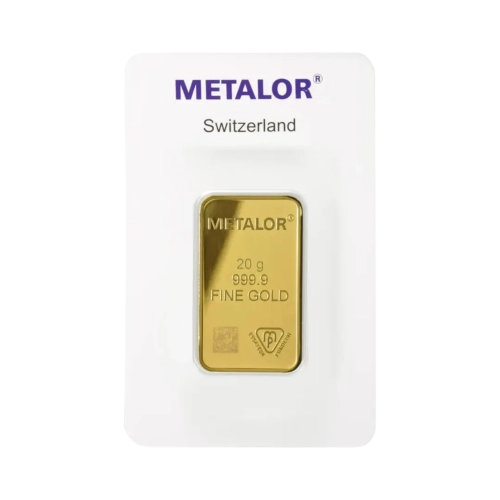 20g Metalor Gold Bar