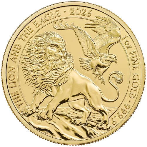 The Lion and The Eagle Gold Coin